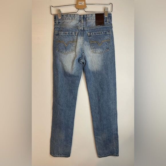 5 for $25🔥Guess Light Wash Distressed Jeans Boys Size 12 - Picture 4 of 7